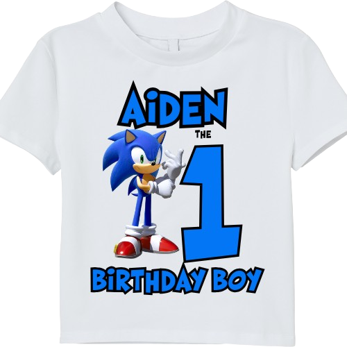 Sonic Hedgehog Overalls and Shirt