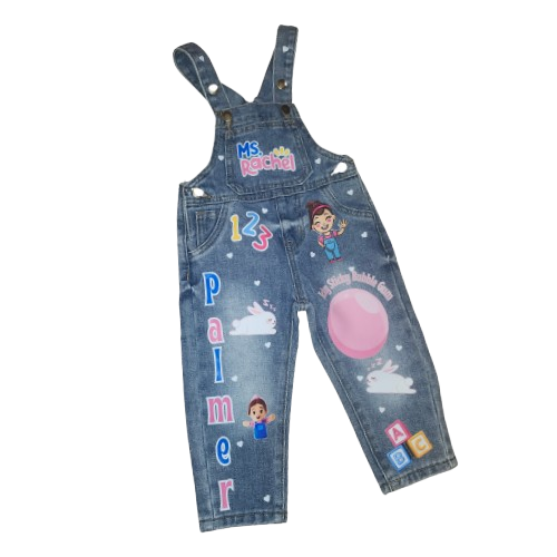 Ms.Rachel Overalls and Shirt
