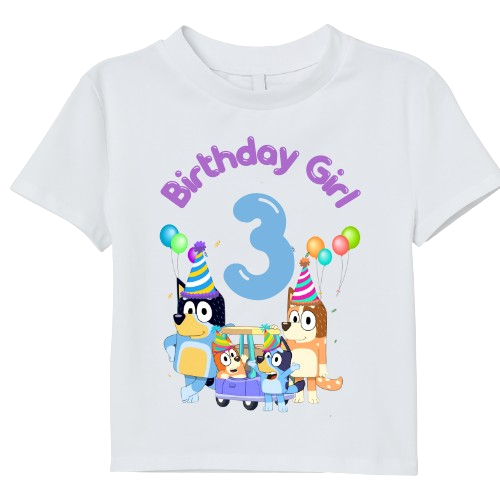 Bluey Overall and Shirt