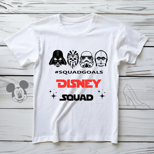 Starwars Disney squad Family Disney Shirt