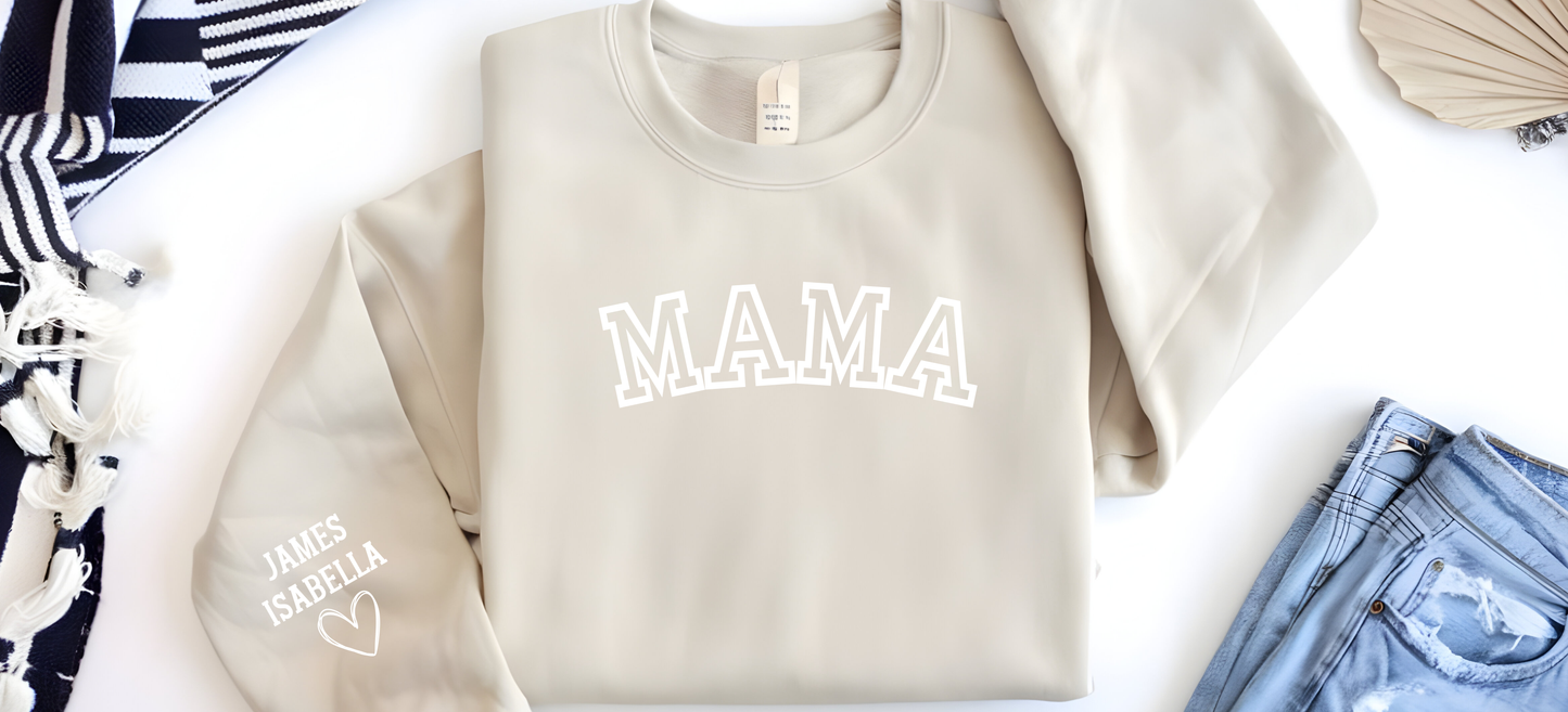 Mom Sweater with name customized