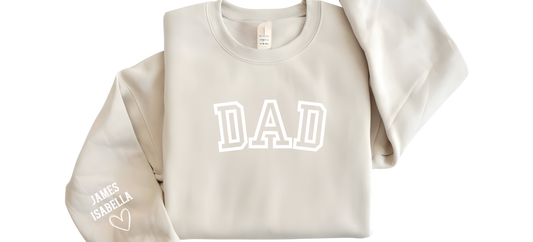 Dad Sweater with name customized