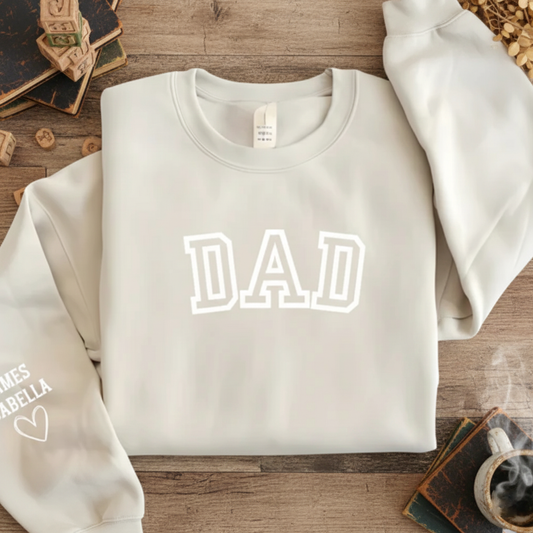 Dad Sweater with name customized