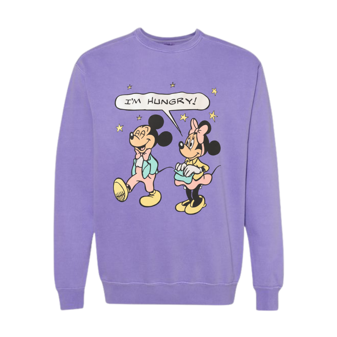 Minnie Mouse "I'm Hungry" Sweater